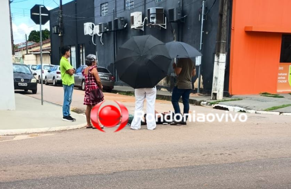URGENTE: Motociclista sofre grave acidente na Rio Madeira
