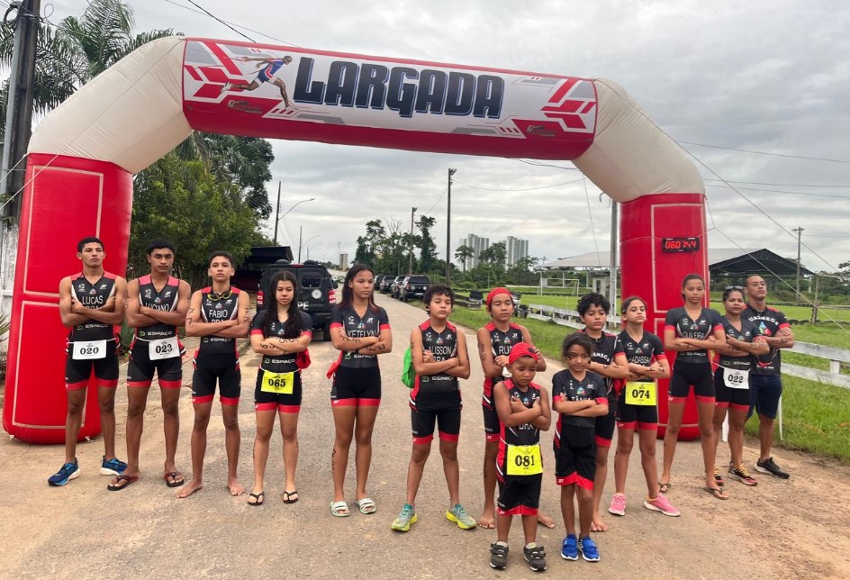 COMPETIÇÃO: Equipe de triathlon de PVH é destaque no 1º Aquathlon Acreano