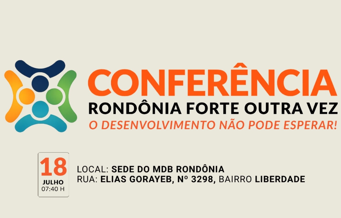PRÉ-CAMPANHA: Conferência marca início da agenda pública de Ayel Muniz no MDB