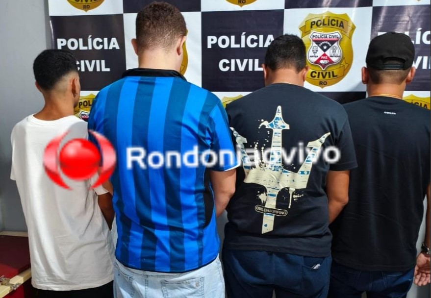 APÓS PERSEGUIÇÃO: Policiais civis de Ariquemes prendem quadrilha de estelionatários na capital