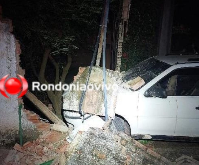 DESTRUIU: Vigilante é preso embriagado após derrubar muro de residência na madrugada 