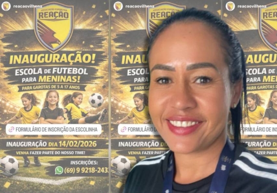 PODER DO ESPORTE: Desportista lança escolinha de futebol para meninas para a transformação social