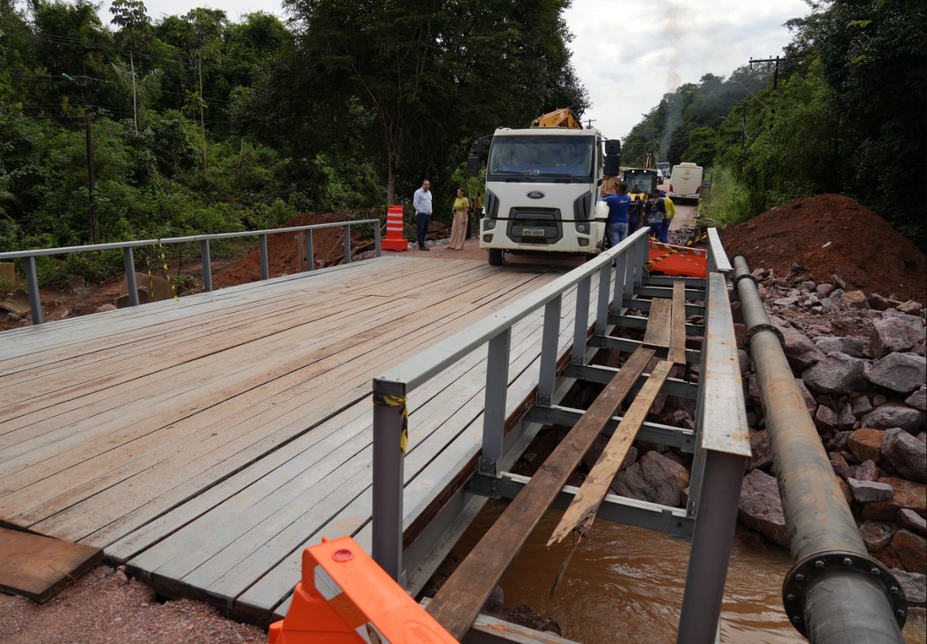 SERVIÇO: Comunidade aprova construção de ponte na Estrada de Santo Antônio