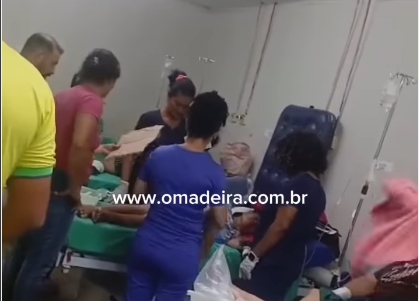 DENÚNCIA: Pacientes sofrem com calor intenso no hospital João Paulo ii, em Porto Velho