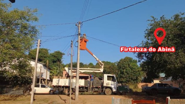 FORTALEZA DO ABUNÃ: Emdur atende pedidos de Márcio Pacele e realiza mutirão de serviços no distrito