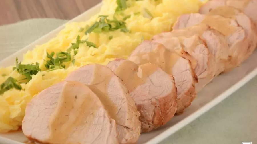 FILÉ SUÍNO AO MOLHO: Uma receita para comer bem sem gastar muito