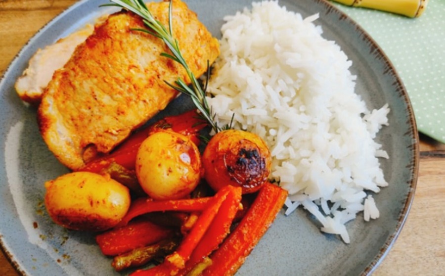 SABOR: Receita deliciosa de lombo assado com legumes