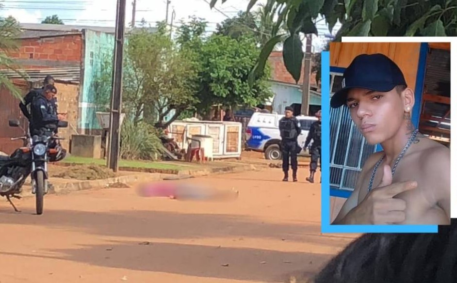 VÁRIOS DISPAROS: Adolescente agoniza e morre no meio da rua após ser alvejado