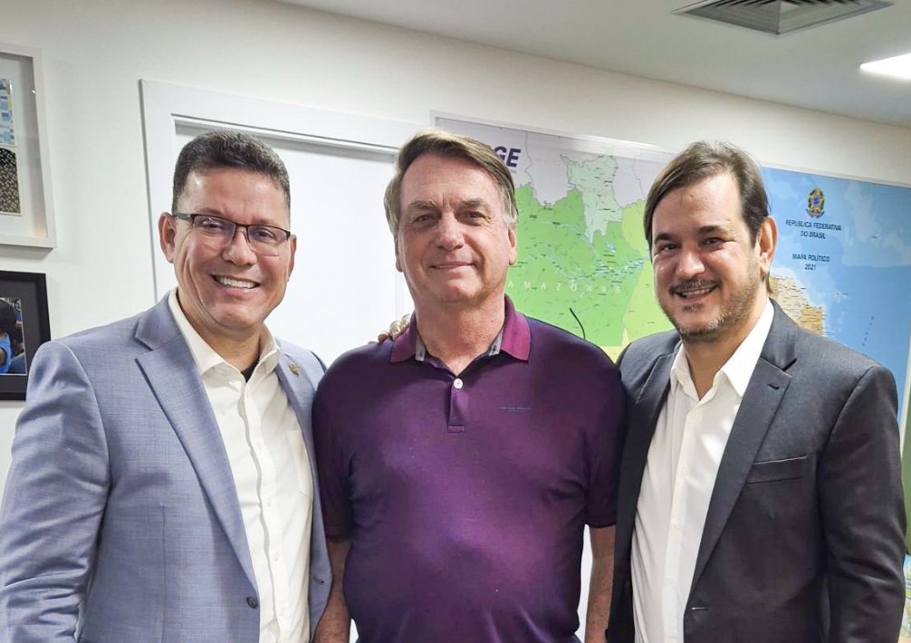INELEGIVEL: Governador Marcos Rocha se encontra com ex-presidente Bolsonaro