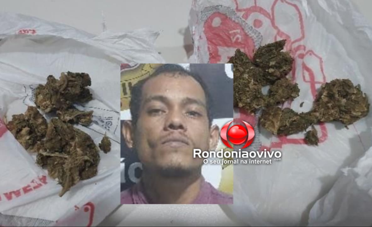 FLAGRANTE: PM prende 'Gibi do CV' acusado de tráfico de drogas na zona Sul