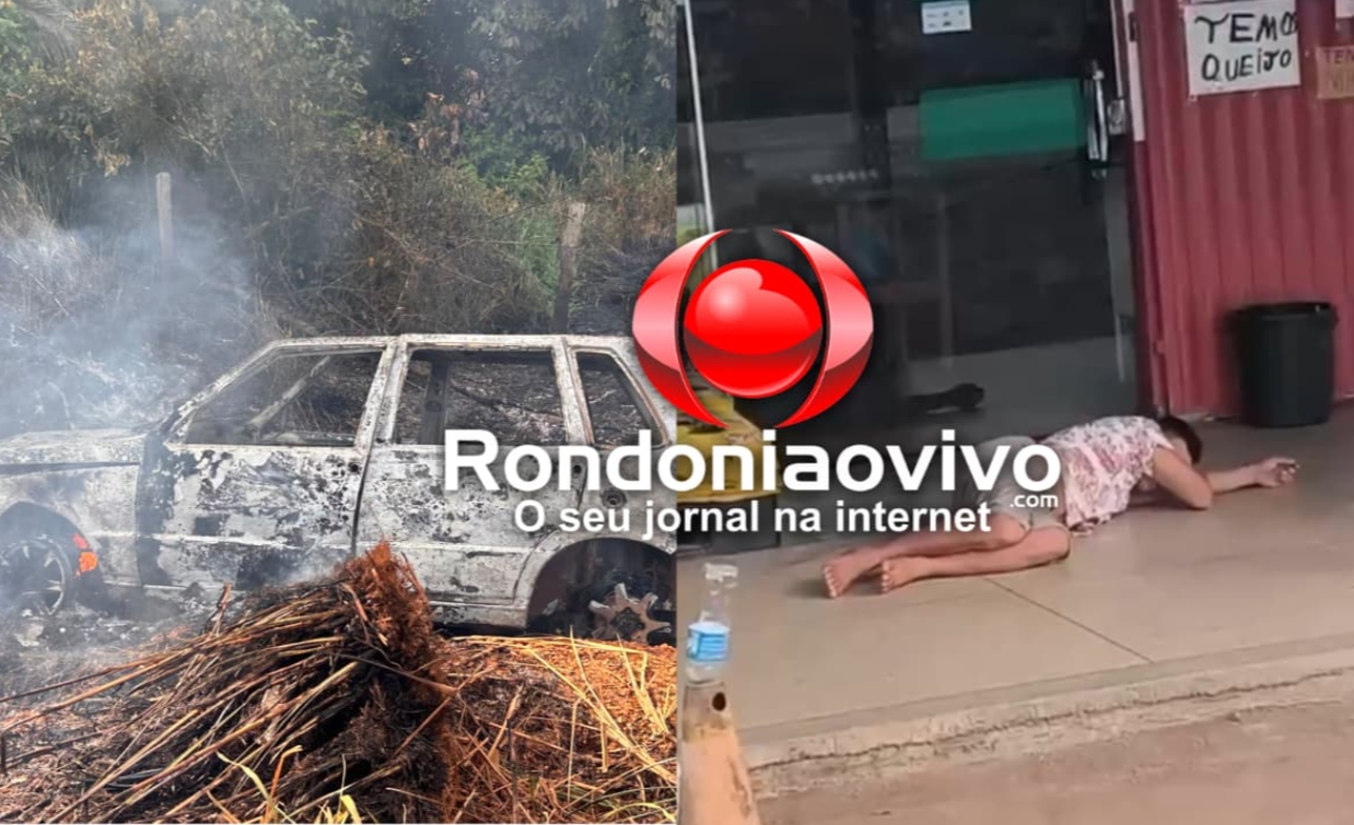 VÍDEO: Motorista que capotou carro é encontrado bêbado caído em comércio