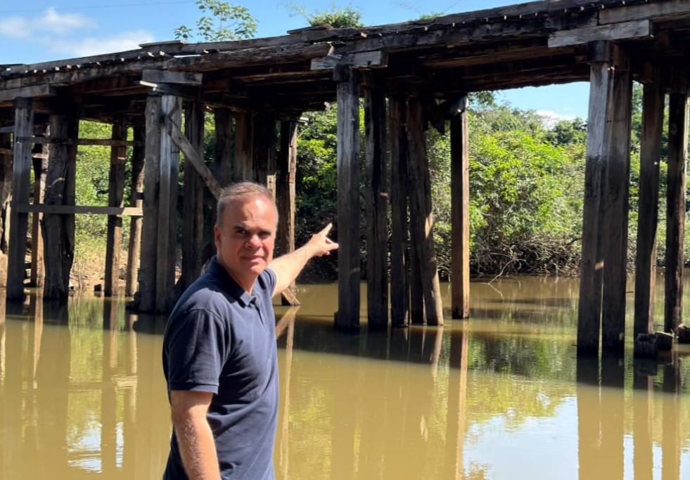 ALAN QUEIROZ: Deputado reforça pedido para construção de ponte sobre o Rio Muqui