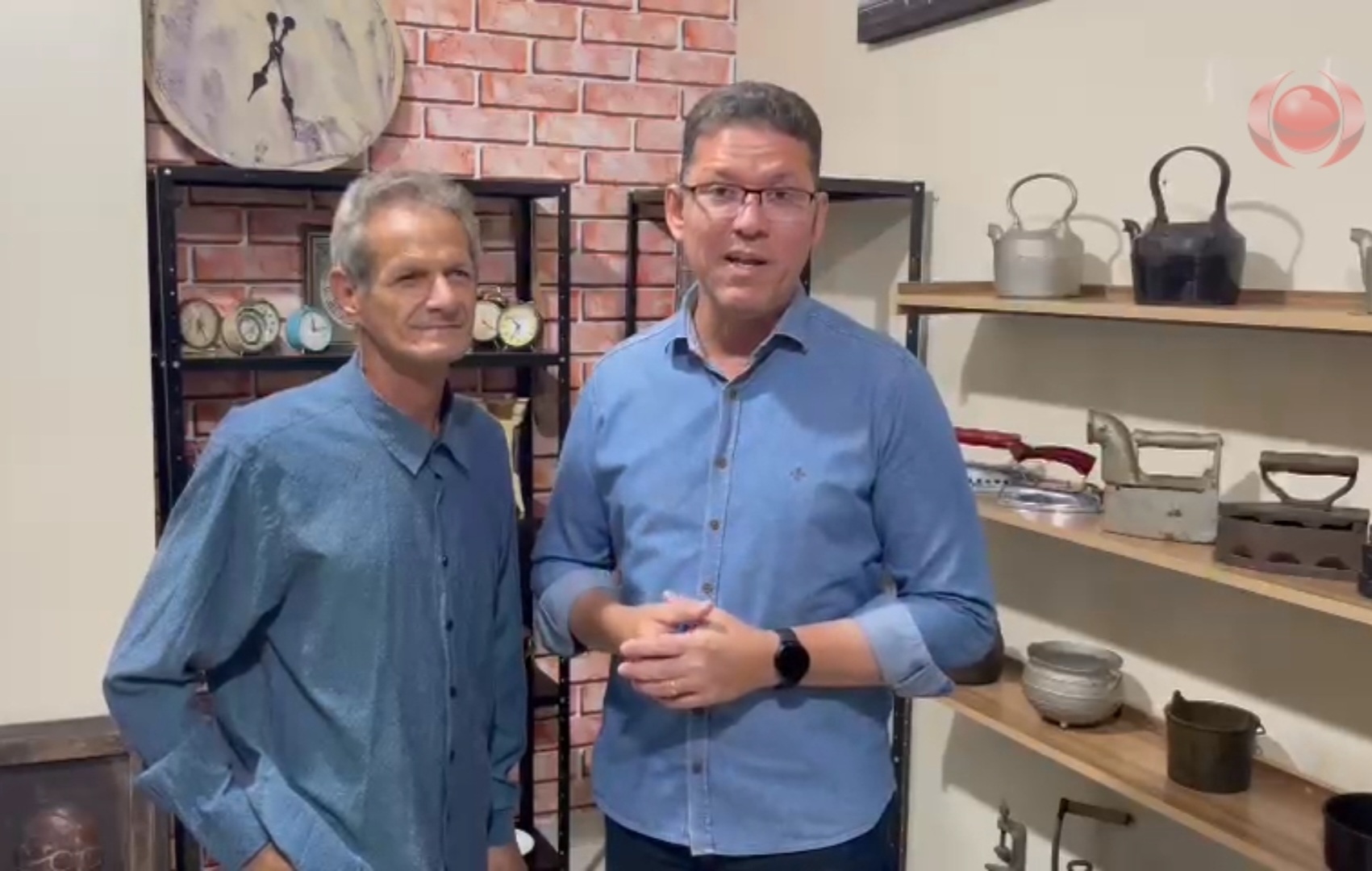 O Governador Marcos Rocha fala sobre o andamento do projeto 'Tchau Poeira' no Bairro Jardim Santana