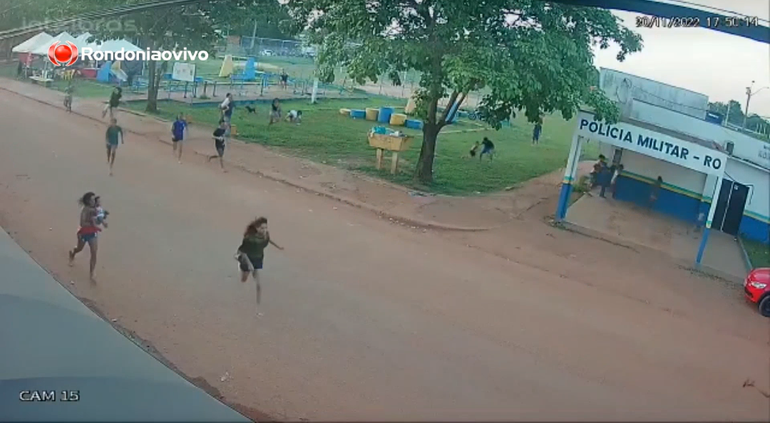 TIROTEIO: Vídeo mostra desespero de crianças e jovens durante ataque em campo de futebol 