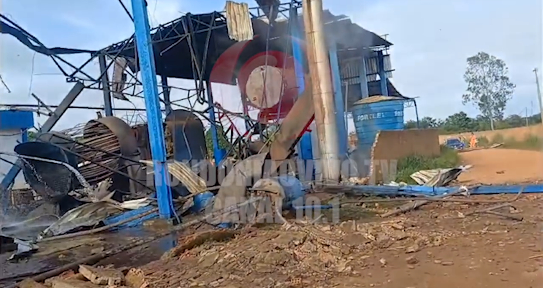 NO JBS: Confira vídeo de como ficou caldeira após explosão em frigorífico 