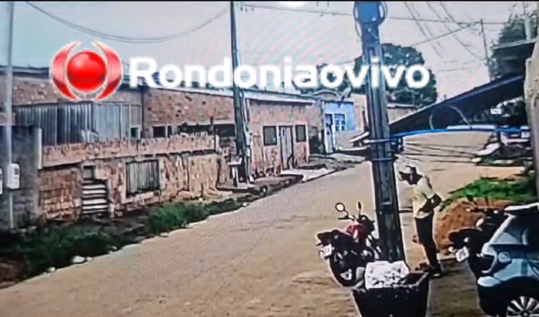 VÍDEO: Ladrão de retrovisor de moto é flagrado agindo na zona Sul