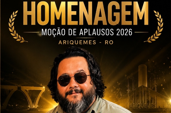 MÉRITO: Jornalista Rodrigo Moraes, da TV Caboquinho, receberá Moção de Aplausos