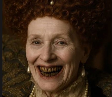 QUE BELEZA!: Na época dos tudor dente podre era sinal de que a pessoa era rico 