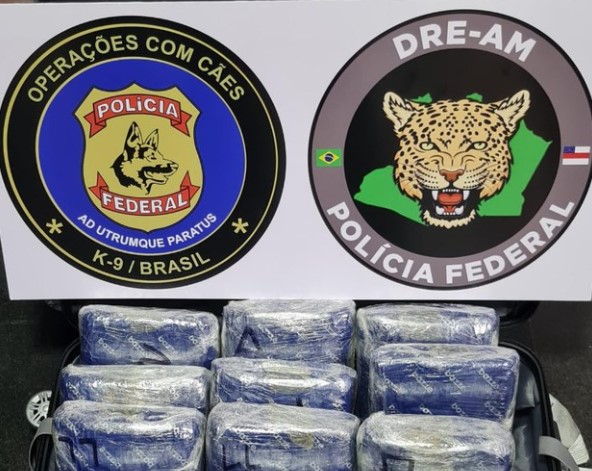 AÇÃO: PF prende mulher por tráfico de drogas no aeroporto de Manaus