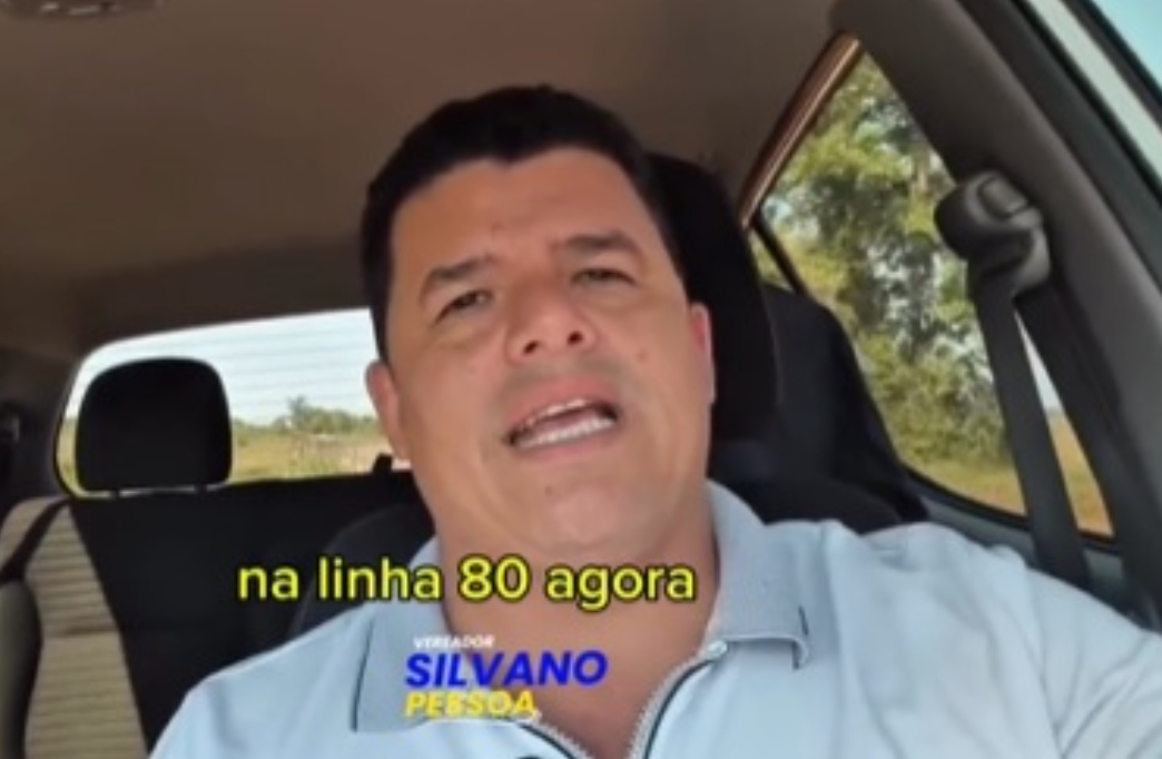 INFRAÇÃO: Publicações mostram vereador sem cinto de segurança em veículo oficial da Câmara