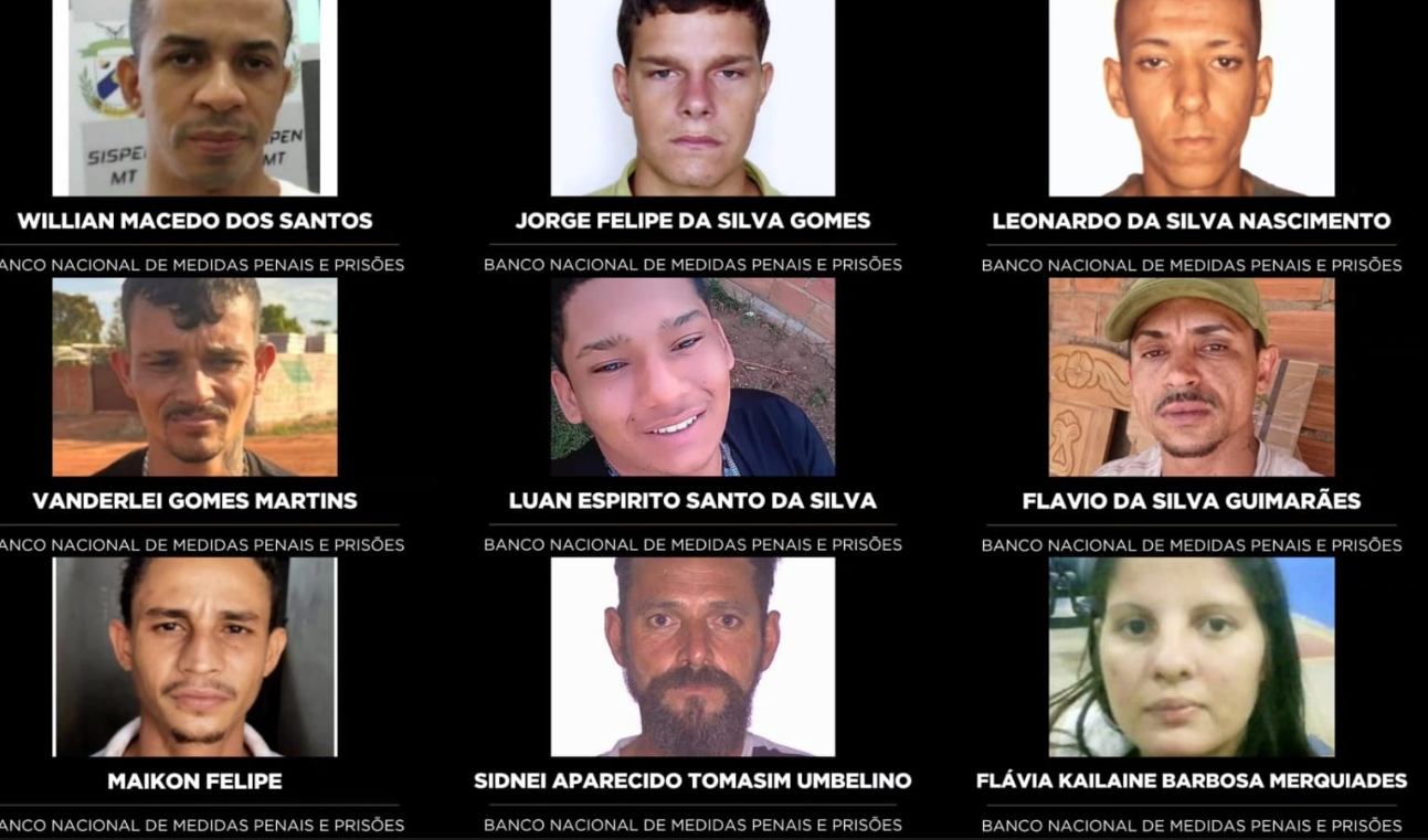 LISTA DE PROCURADOS: Polícia Civil divulga imagens de vários foragidos