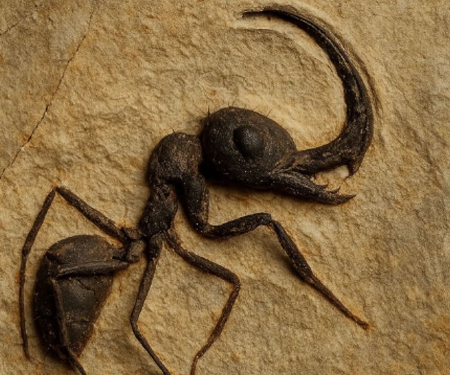 INTRIGANTE: Formiga 'infernal' de 113 milhões de anos é descoberta no Brasil