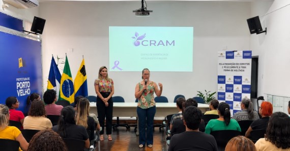 AGOSTO LILÁS: Prefeitura destaca atuação do Cram no atendimento às mulheres