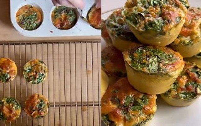 PREPARE A JANTA: Omeletinho de forno com textura de nuvem