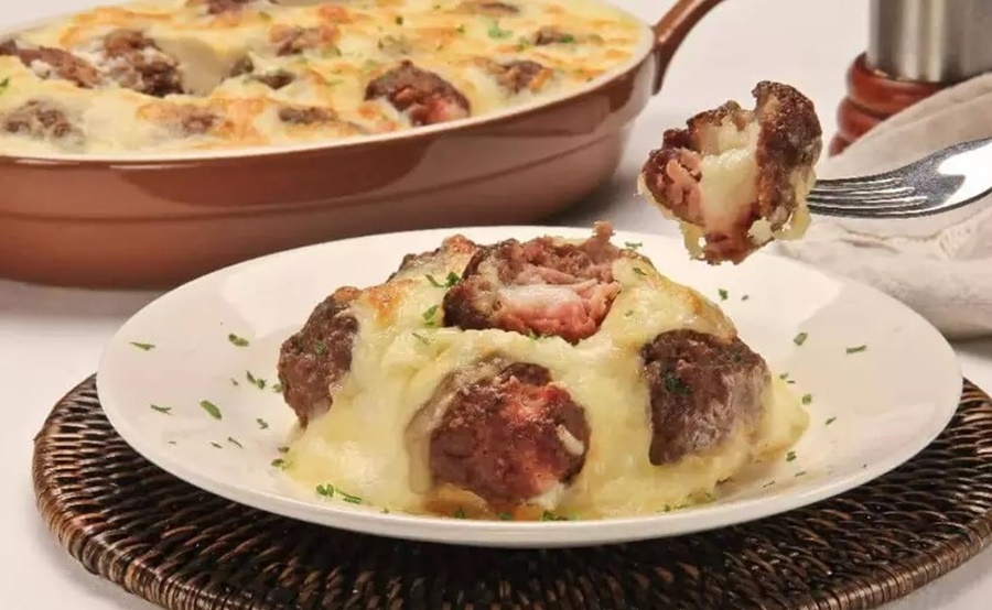 SABOR: Receita de almôndegas recheadas ao forno para uma deliciosa refeição