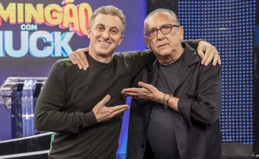CARREIRA: Galvão Bueno é homenageado no 'Domingão com Huck'