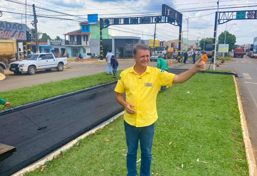 LUIZINHO GOEBEL: Com apoio do deputado ciclovia da Avenida Paraná é revitalizada 