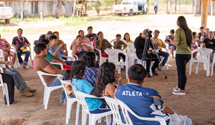 PROTEÇÃO: Indígenas de Rondônia participam de oficinas contra a violência doméstica