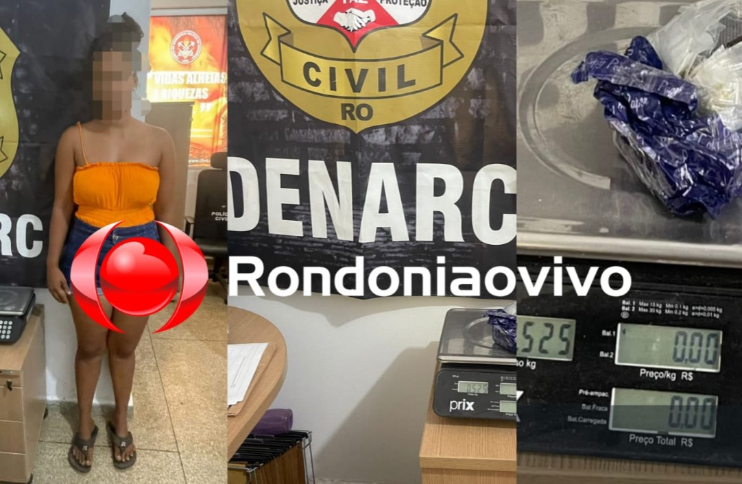 OPERAÇÃO PROTETOR: Denarc e Receita Federal flagram mulher recebendo haxixe por encomenda 