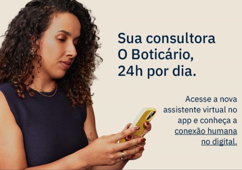 TECNOLOGIA: O Boticário revoluciona e-commerce com IA inspirada em uma consultora de beleza
