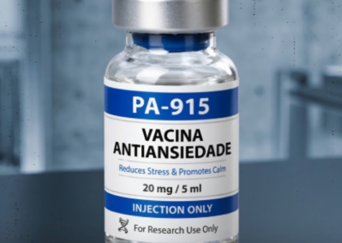 EXPERIMENTAL: A primeira vacina contra ansiedade do mundo está sendo desenvolvida