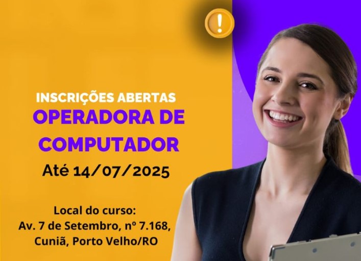 OPORTUNIDADE: Mulher de Fibra/IFRO seleciona alunas para cursos gratuitos em Porto Velho
