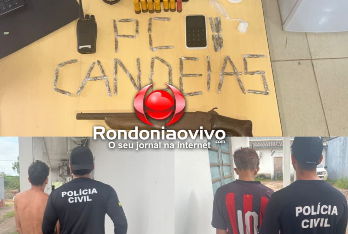 OPERAÇÃO: PC de Candeias prende acusado de homicídio e fecha ponto de tráfico