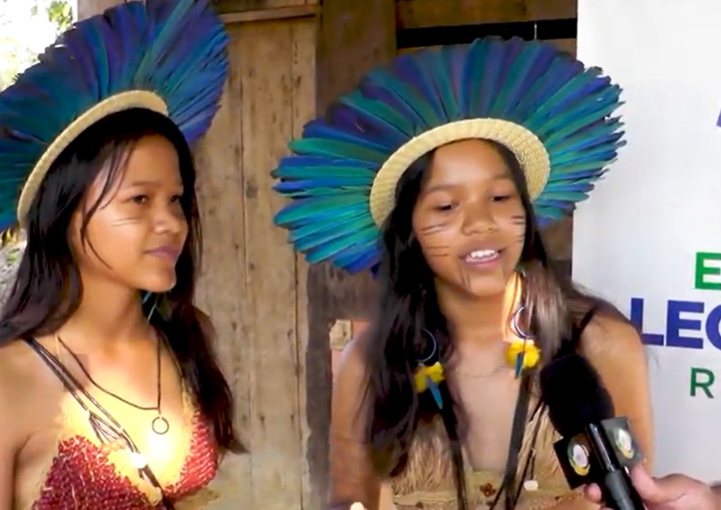 EM ALTA FLORESTA: Escola do Legislativo ministra curso inédito na Terra Indígena Rio Branco 