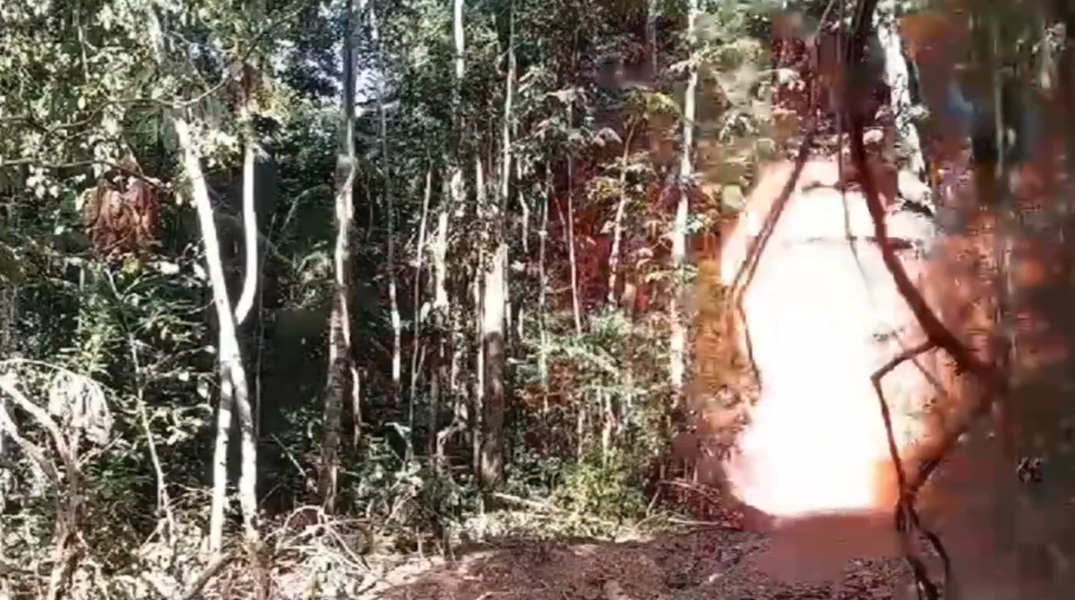 OPERAÇÃO: PF e IBAMA combatem o garimpo ilegal em terras indígenas na divisa de RO e MT