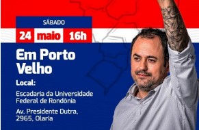 NESTE SÁBADO (24): Frente Progressista faz ato em apoio à 'Caravana Glauber Fica!'