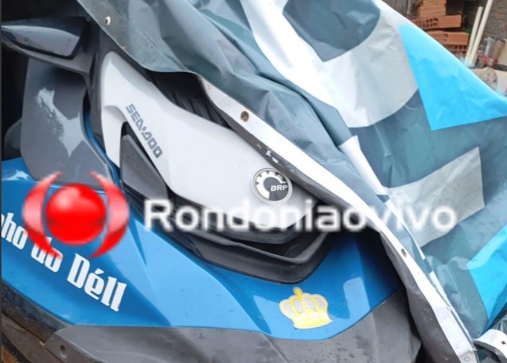 DUPLA DO CIVIC: Jet ski furtado em Porto Velho é localizado no município de Ariquemes