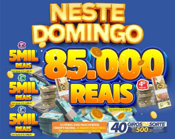RONDONCAP: 85 mil reais no 4º prêmio do próximo domingo (21)