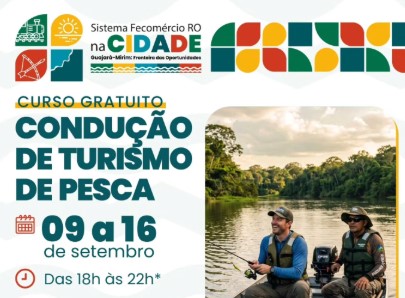 OPORTUNIDADE: Curso gratuito prepara guias para turismo de pesca em Guajará-Mirim