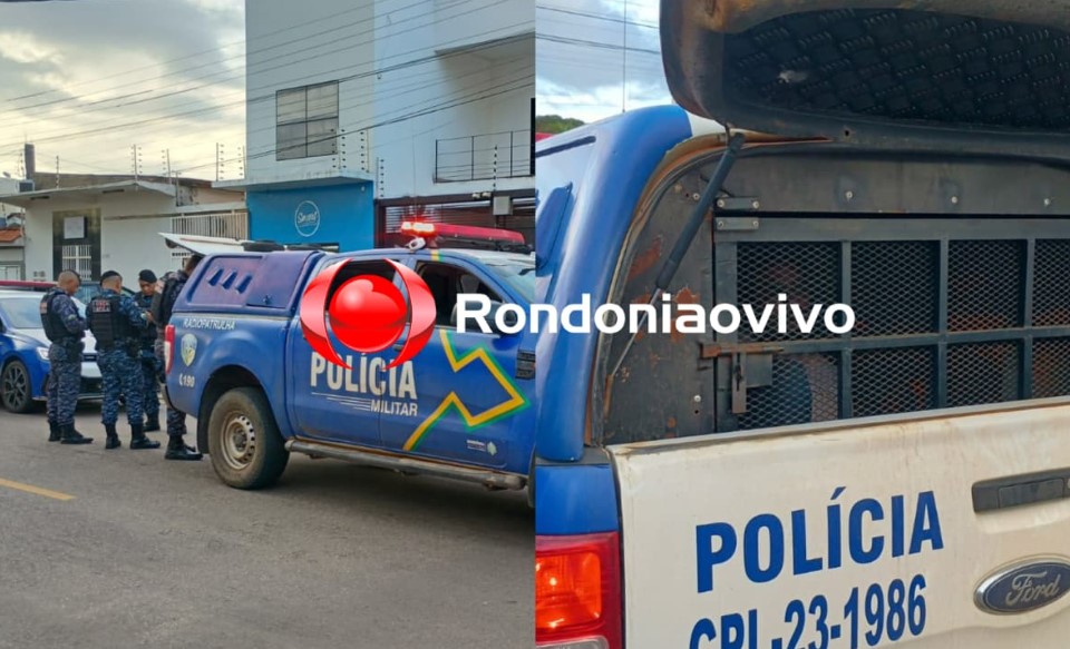 URGENTE: Criminoso é preso durante assalto em empresa de engenharia na capital