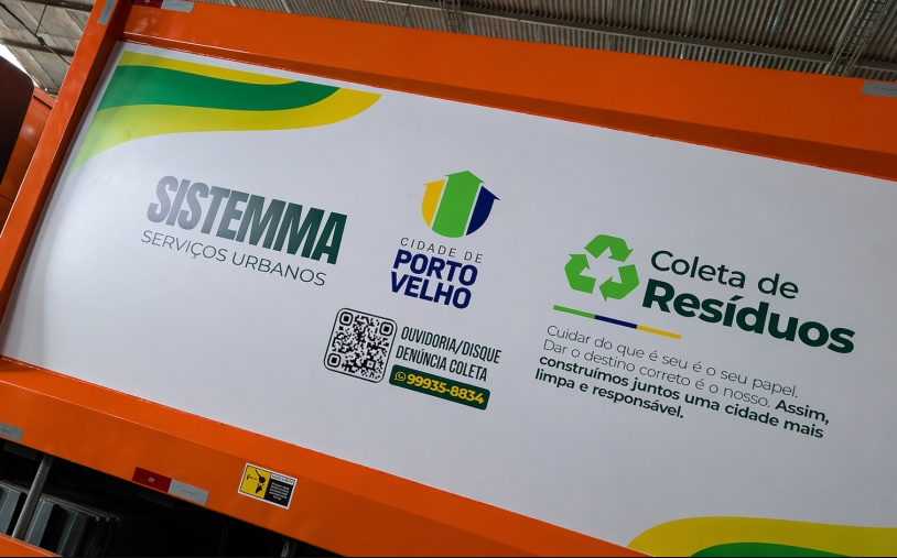 COLETA DE RESÍDUOS: Sistemma avalia primeiras semanas de operação em Porto Velho