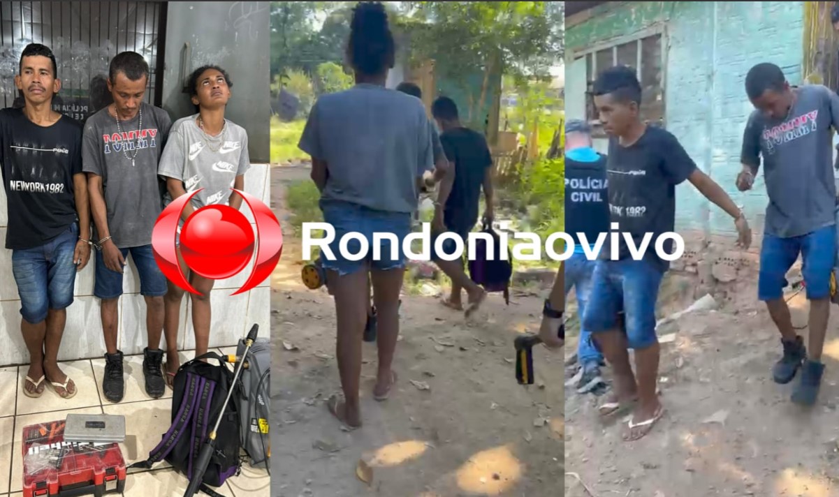 NO MOCÓ: 'Super Choque' e comparsas são detidos após furto em comércio