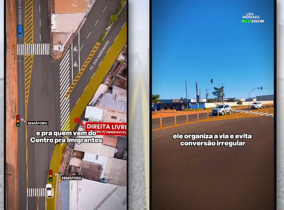 CIDADE: Cruzamento da Estrada da Penal com avenida Imigrantes terá mudanças