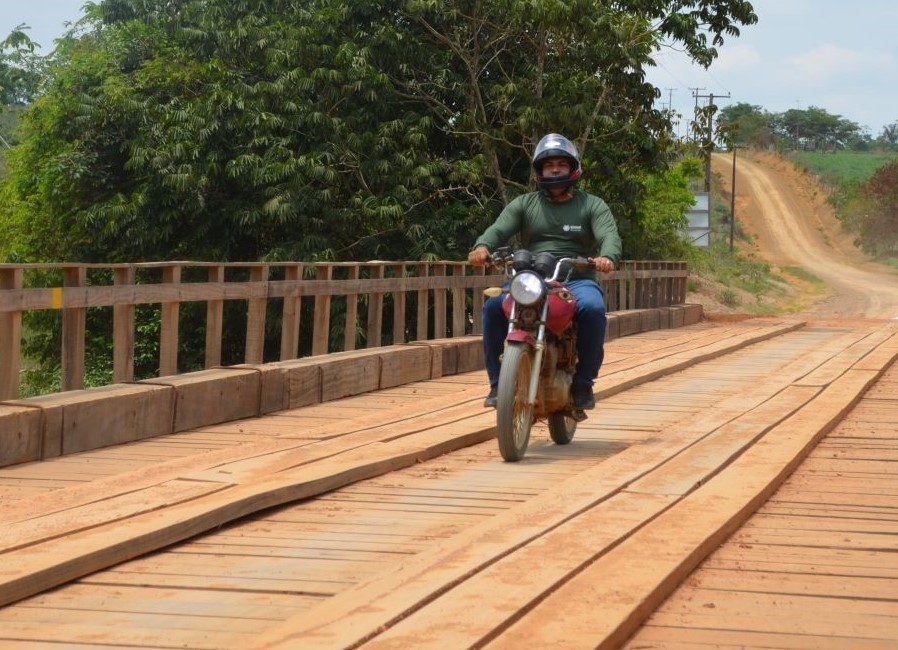 EZEQUIEL NEIVA: Atuação de deputado garante nova ponte para Linha LJ-04 em Machadinho do Oeste