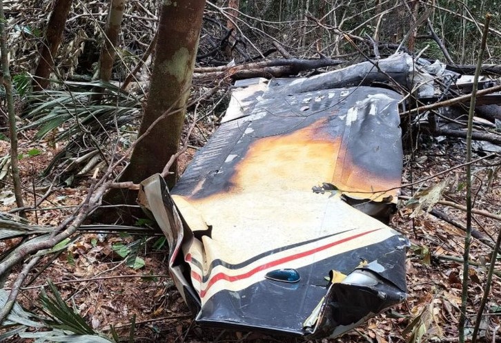 'LEI DO ABATE': FAB derruba avião vindo da Venezuela carregado de drogas