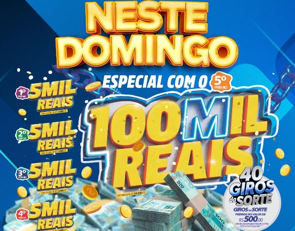 SORTEIO: RondonCAP Especial com 100 mil reais no 5° prêmio e o título só 10 reais!